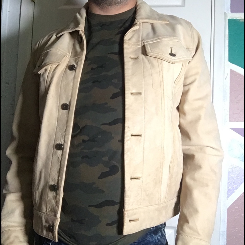 Leather jacket from Gap